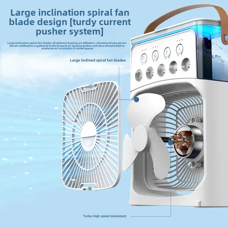Camping Tent Home Air Conditioner Ps5 Accessories Turbo Fan 120Mm Humidifier Usb Cooling Fan Pubg Computers Car 12V Fans Mini